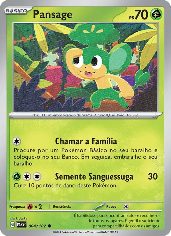 Pansage – Pokémon TCG