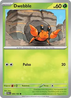 Dwebble – Carta Pokémon TCG