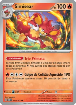 Simisear – Carta Pokémon TCG