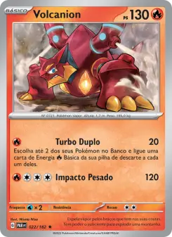 Volcanion – Carta Pokémon TCG
