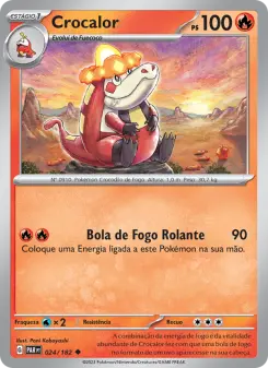 Crocalor – Carta Pokémon TCG