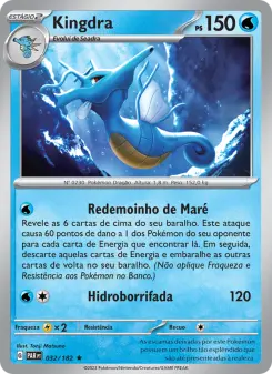 Kingdra – Carta Pokémon TCG
