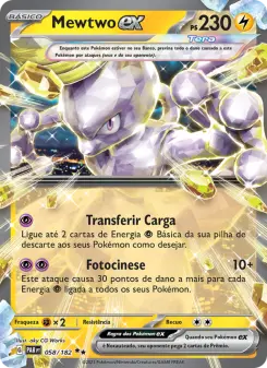 Mewtwo ex – Carta Pokémon TCG