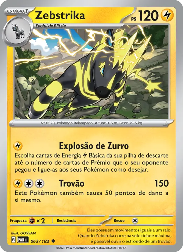Zebstrika – Pokémon TCG