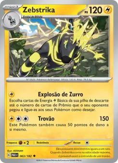 Zebstrika – Carta Pokémon TCG
