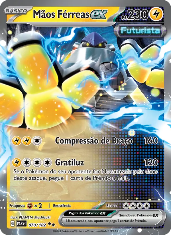 Mãos Férreas ex – Pokémon TCG