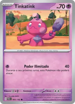 Tinkatink – Carta Pokémon TCG