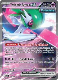 Valentia Férrea ex – Carta Pokémon TCG