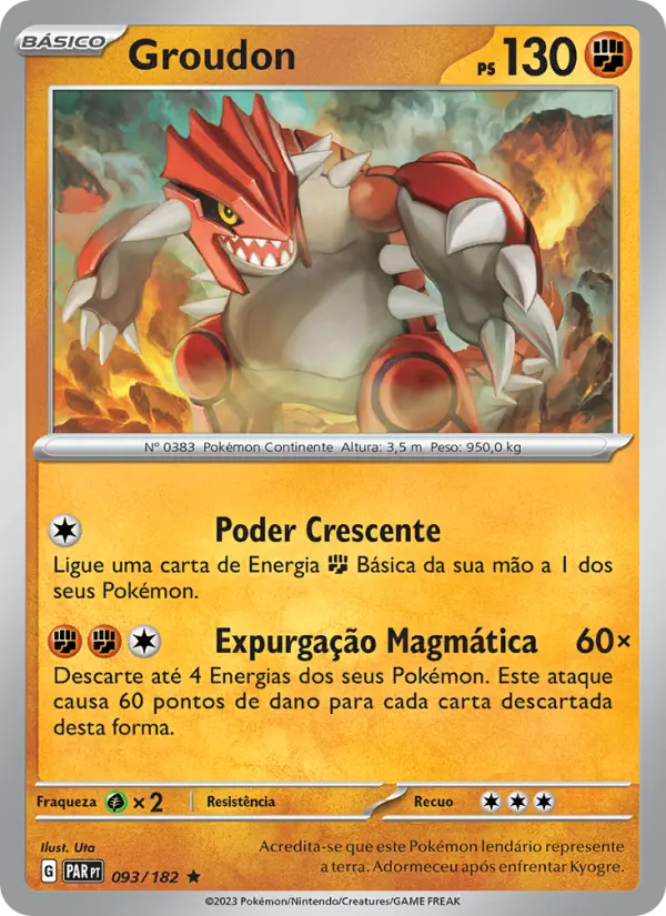 Groudon – Pokémon TCG