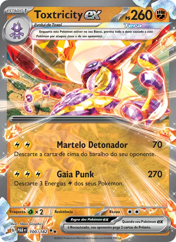 Toxtricity ex – Pokémon TCG