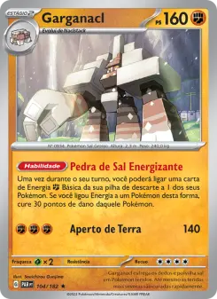 Garganacl – Carta Pokémon TCG