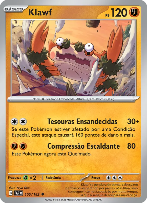 Klawf – Pokémon TCG