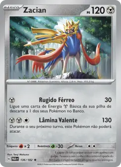 Zacian – Carta Pokémon TCG
