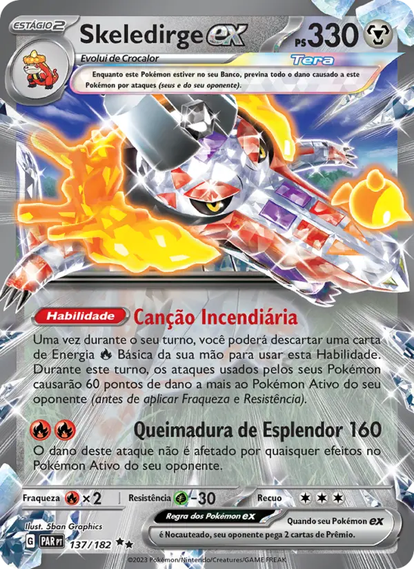 Skeledirge ex – Pokémon TCG