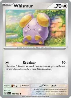 Whismur – Carta Pokémon TCG