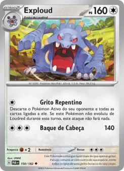 Exploud – Carta Pokémon TCG