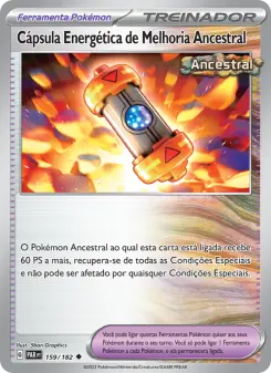 Cápsula Energética de Melhoria Ancestral – Carta Pokémon TCG