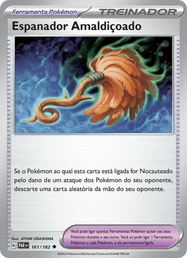 Espanador Amaldiçoado – Pokémon TCG