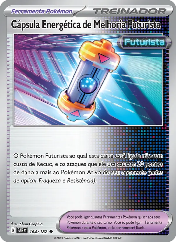 Cápsula Energética de Melhoria Futurista – Pokémon TCG