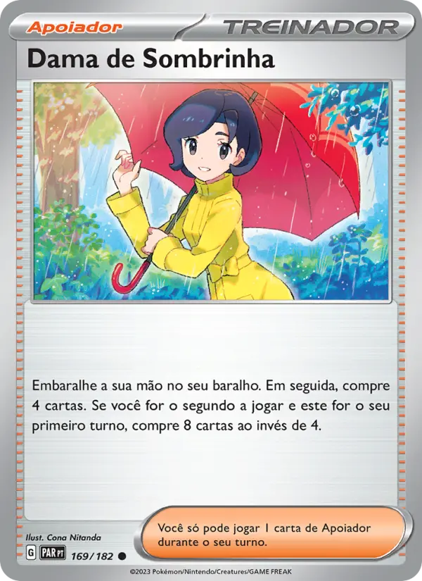 Dama de Sombrinha – Pokémon TCG