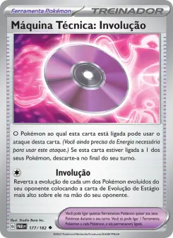 Máquina Técnica: Involução – Carta Pokémon TCG
