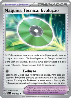 Máquina Técnica: Evolução – Carta Pokémon TCG