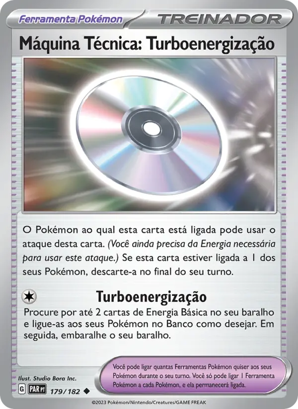 Máquina Técnica: Turboenergização – Pokémon TCG