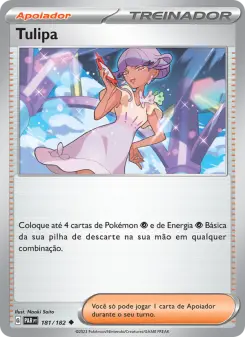 Tulipa – Carta Pokémon TCG