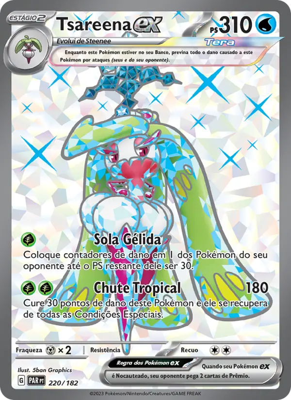 Tsareena ex – Pokémon TCG