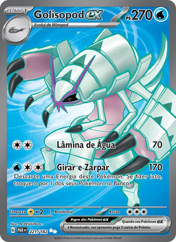 Golisopod ex – Pokémon TCG