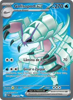 Golisopod ex – Carta Pokémon TCG