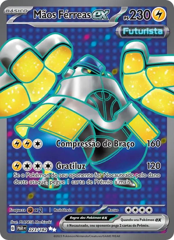 Mãos Férreas ex – Pokémon TCG