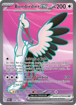 Bombirdier ex – Carta Pokémon TCG