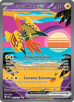 Tapu Koko ex – Carta Pokémon TCG
