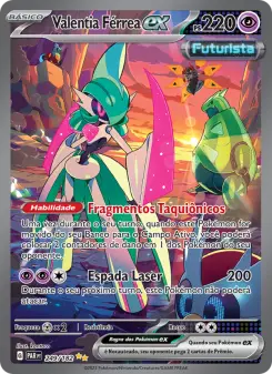 Valentia Férrea ex – Carta Pokémon TCG
