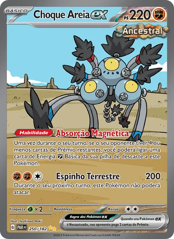 Choque Areia ex – Pokémon TCG