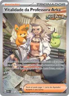 Vitalidade da Professora Arka – Carta Pokémon TCG