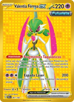 Valentia Férrea ex – Carta Pokémon TCG