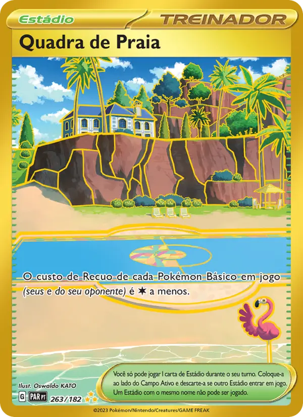 Quadra de Praia – Pokémon TCG