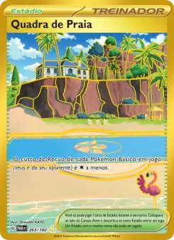 Quadra de Praia – Carta Pokémon TCG