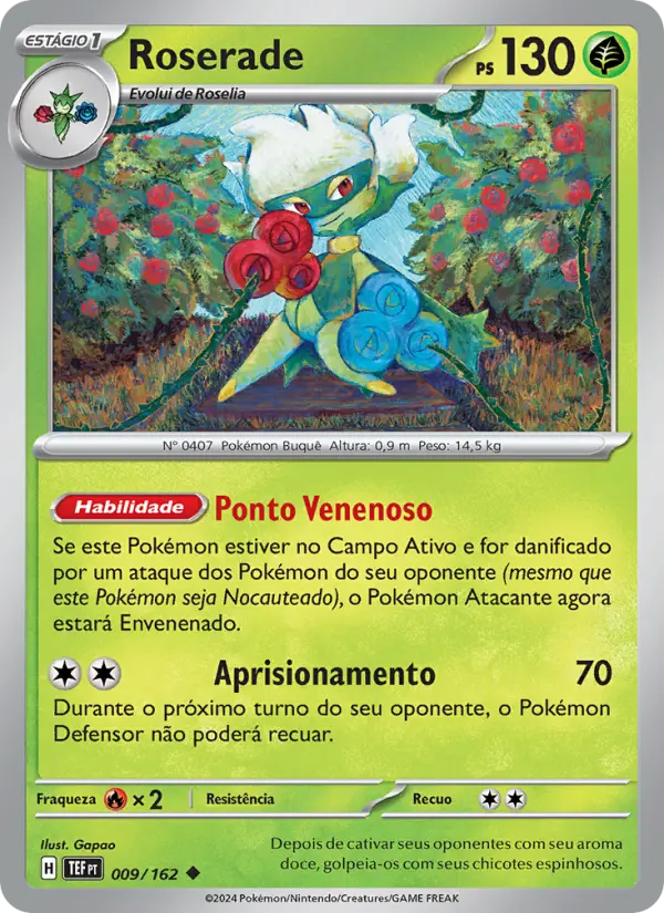 Roserade – Pokémon TCG