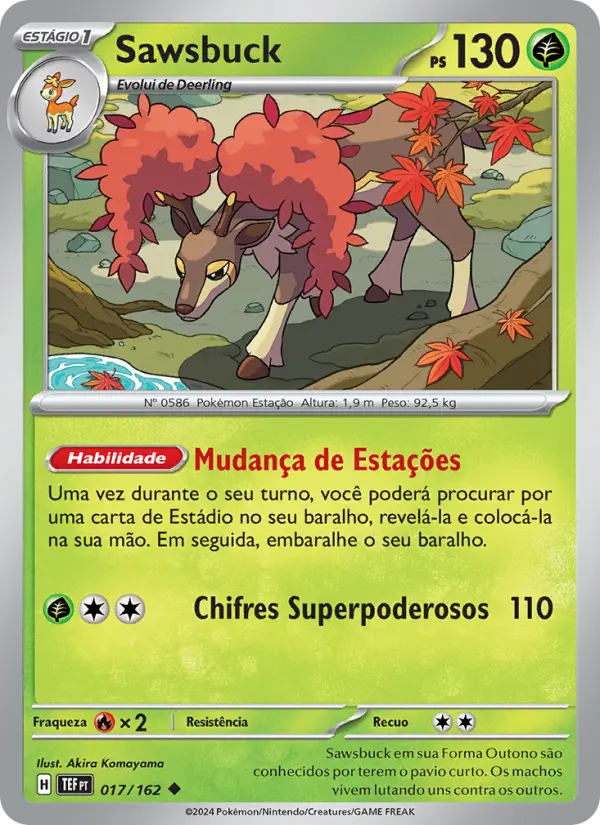 Sawsbuck – Pokémon TCG