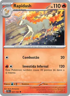 Rapidash – Carta Pokémon TCG