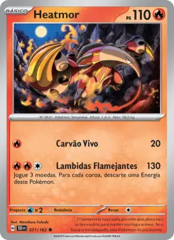 Heatmor – Carta Pokémon TCG