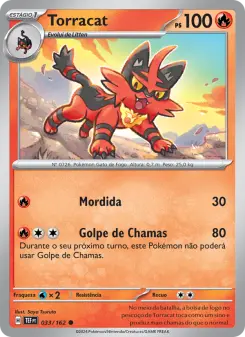 Torracat – Carta Pokémon TCG