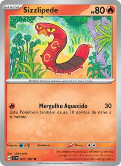 Sizzlipede – Carta Pokémon TCG