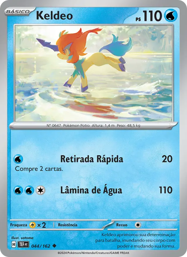 Keldeo – Pokémon TCG