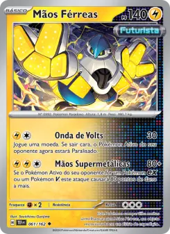 Mãos Férreas – Carta Pokémon TCG