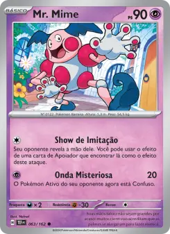 Mr. Mime – Carta Pokémon TCG