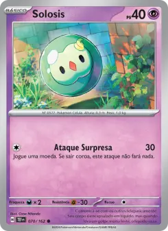 Solosis – Carta Pokémon TCG